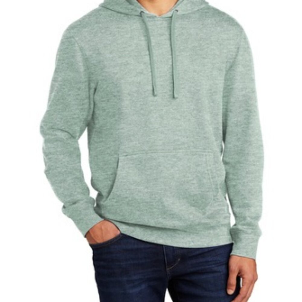 NWT 100% COTTON Spun SUPER SOFT! Sweatshirt Hoodie District V.I.T SAGE GREEN USA